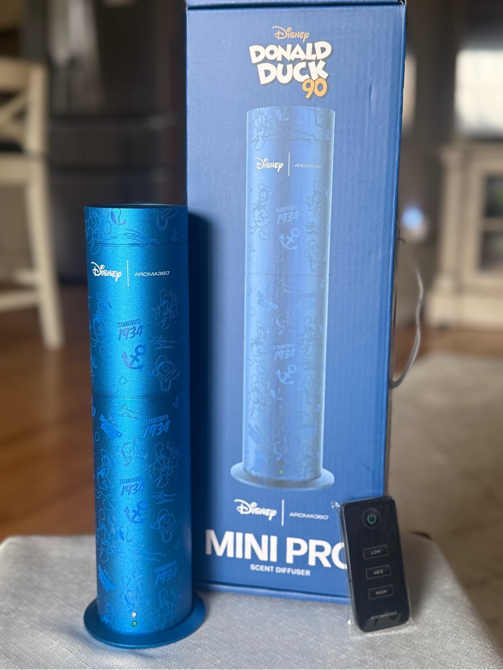 Disney x Aroma360 Donald Duck 90 Mini Pro Scent Diffuser | Open Box New